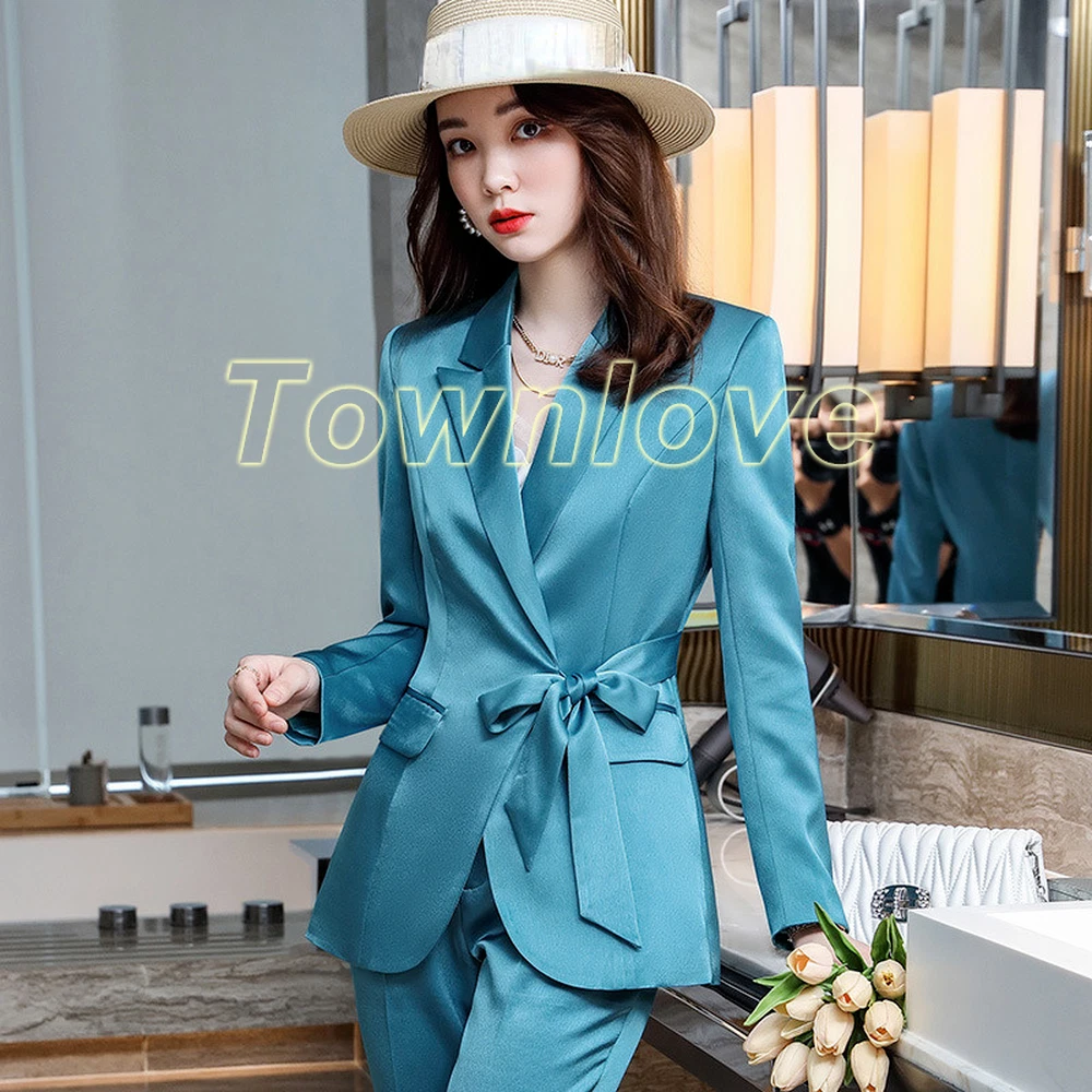 2021 Autumn Winter Womens Long Sleeve Two Piece Pant Set In With Solid  Ruffles Design Top And Skinny Pencil Pants Outfit From Perkyytrade, $53.83  | DHgate.Com