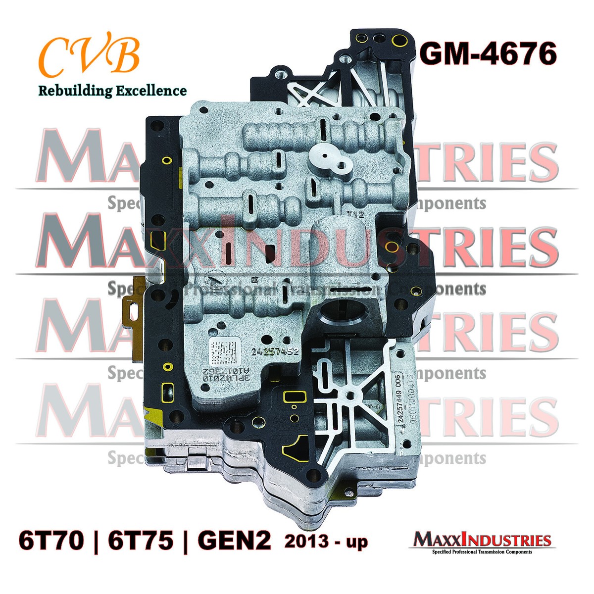 6T70 6T75 Transmission Valve Body Rebuilt CVB GM-4676 GEN2 fits GM