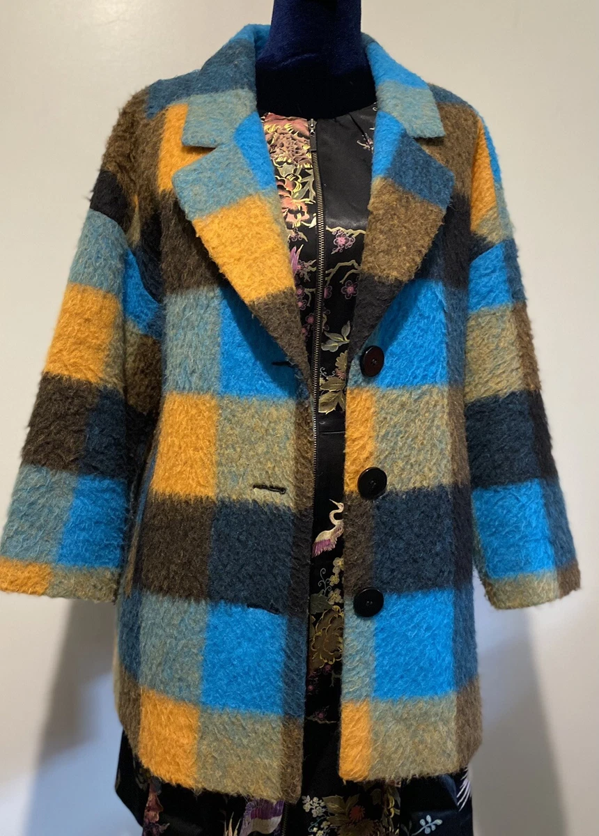 GORMAN Colourful Harlow Wool Blend coat jacket M | eBay