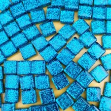 150g Glitter Square Crystal Mosaic Tiles Shine Pieces Bulk for DIY Crafts