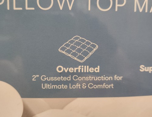 serta so lofty pillow top mattress topper queen