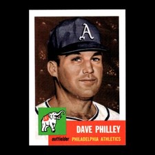 Dave Philley 1991 Topps Archives 1953 Philadelphia Athletics #64 NM-MT GM 3