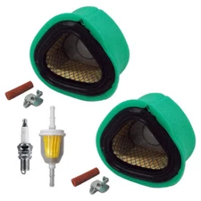 2PK Air Filter With Tune Up Kit For John Deere LX172 LX176 LX186 Fits GY20574