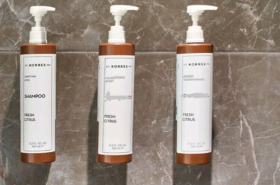 3 Korres Fresh Citrus SHAMPOO From Greece Gilbert & Soames 12.2oz FREE SHIPPING