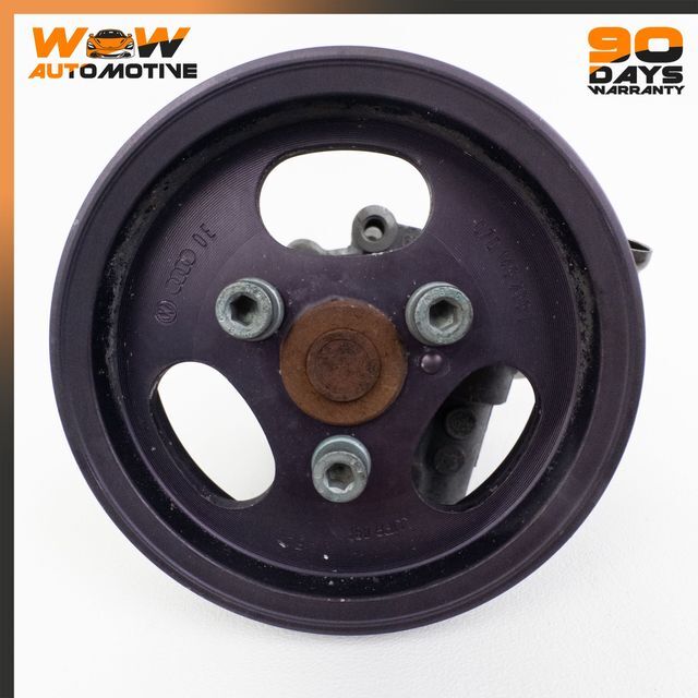 04-13 BENTLEY CONTINENTAL FLYING SPUR POWER STEERING PUMP POLY V BELT PULLEY OEM
