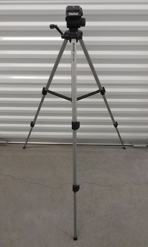 Vivatar Tripod VPT-120 Delux Lightweight Video Photo 23"-55" 3-way Pan Head - Picture 6 of 6