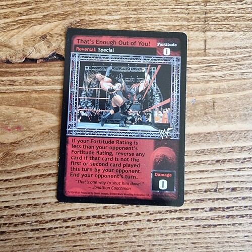 Summer Slam: WWF Raw Deal CCG Card Singles - Various - Picture 19 of 55