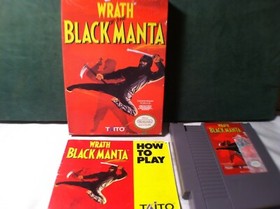 Juego Nes en Caja "La Ira de la Manta Negra"