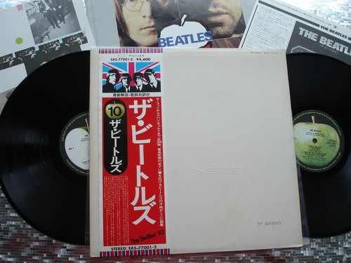 The Beatles ~ WHITE ALBUM ~Japan LP w/Poster & Photos Apple Records EAS 770012