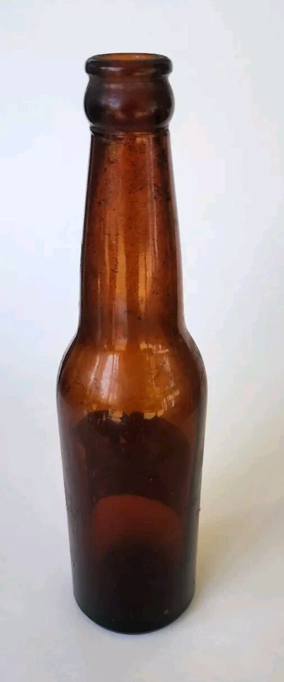Antigua botella de cerveza Virginia antigua de 1910 rara etiqueta de papel Roanoke Foto 3 de 4