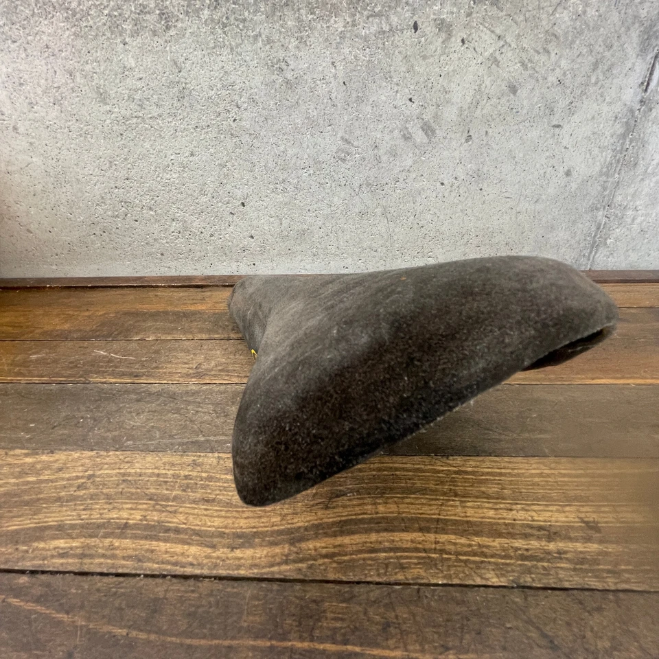 Sillín vintage Selle Italia Seat Grand Prix PROF carretera Italia gamuza años 70 60 Eroica Foto 4 de 4