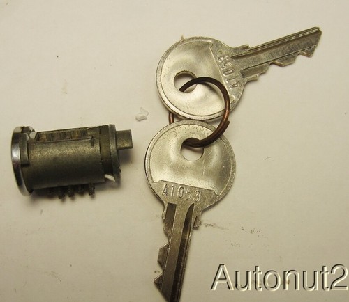 1930 1931 Ford handle lock cylinder new replacement with Basco keys - Bild 5 von 5