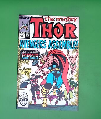 THOR #390 VOL. 1 MID GRADE 1ST APP MARVEL COMIC BOOK H57-29