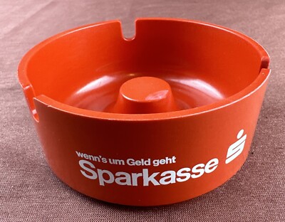 Aschenbecher Sparkasse Benu Made In Germany 