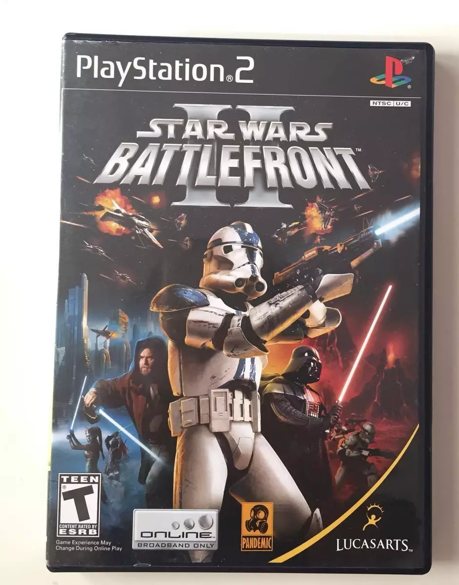 Star Wars Battlefront II C BL PS2