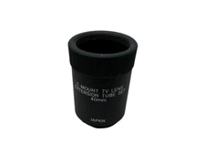 C Mount TV Lens Extension Tube Set 40mm Japan