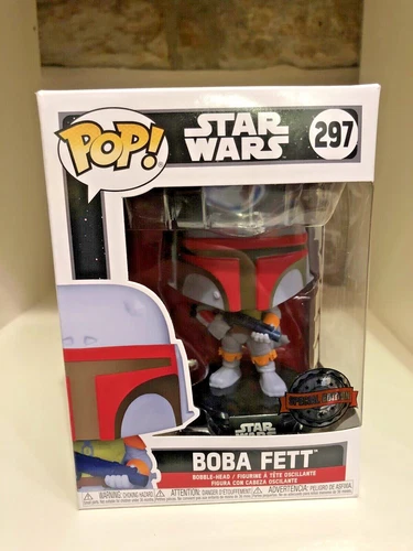 BOBA FETT VINTAGE EXCLUSIVE FUNKO POP STAR WARS #297