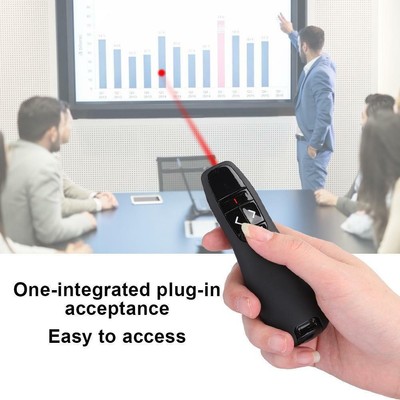 Professional Wireless K400 Receiver PPT Presenter Red Laser-Pointer für Logitech