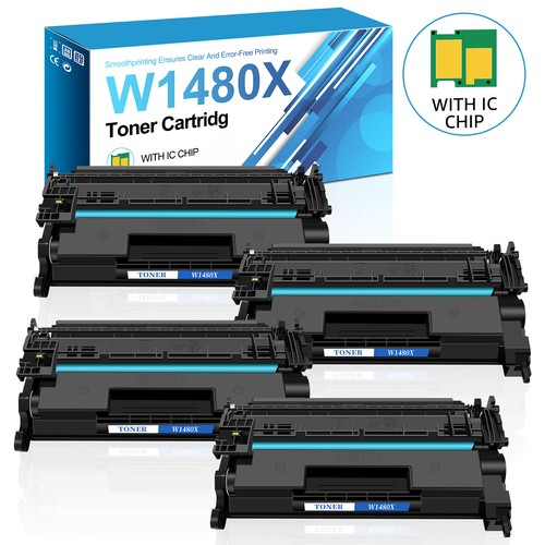 4PK 148X Toner Cartridge with Chip for HP LaserJet Pro 4001dw 4001n MFP 4101fdw