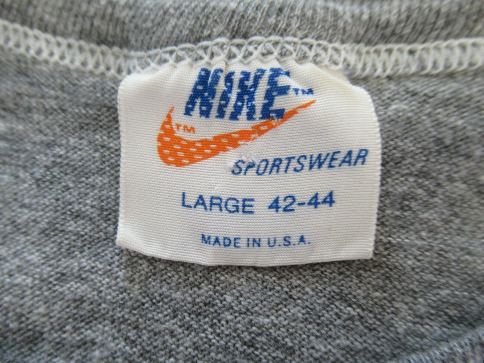 1980's 1990's vintage Nike Crop Top 6 pack half length t shirt Men's