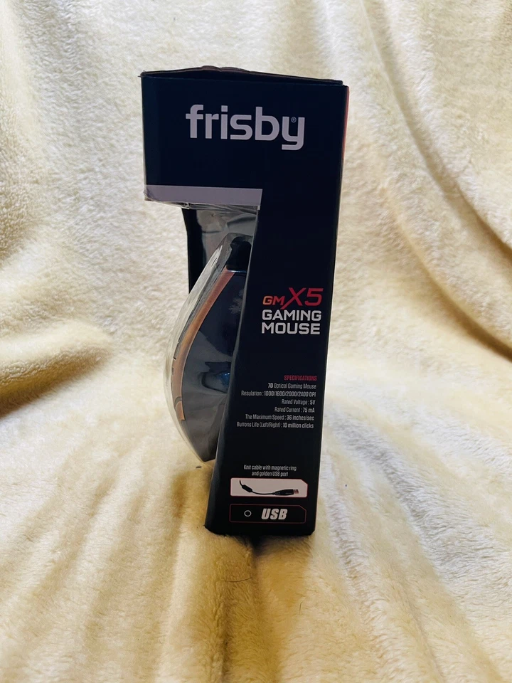 Frisby GMX5 Wired Precise Gaming 7D Optical Mouse FM-G420K New! - Image 4 of 4
