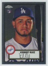2021 Topps Chrome Platinum Anniversary Kiebert Ruiz RC Los Angeles Dodgers #3