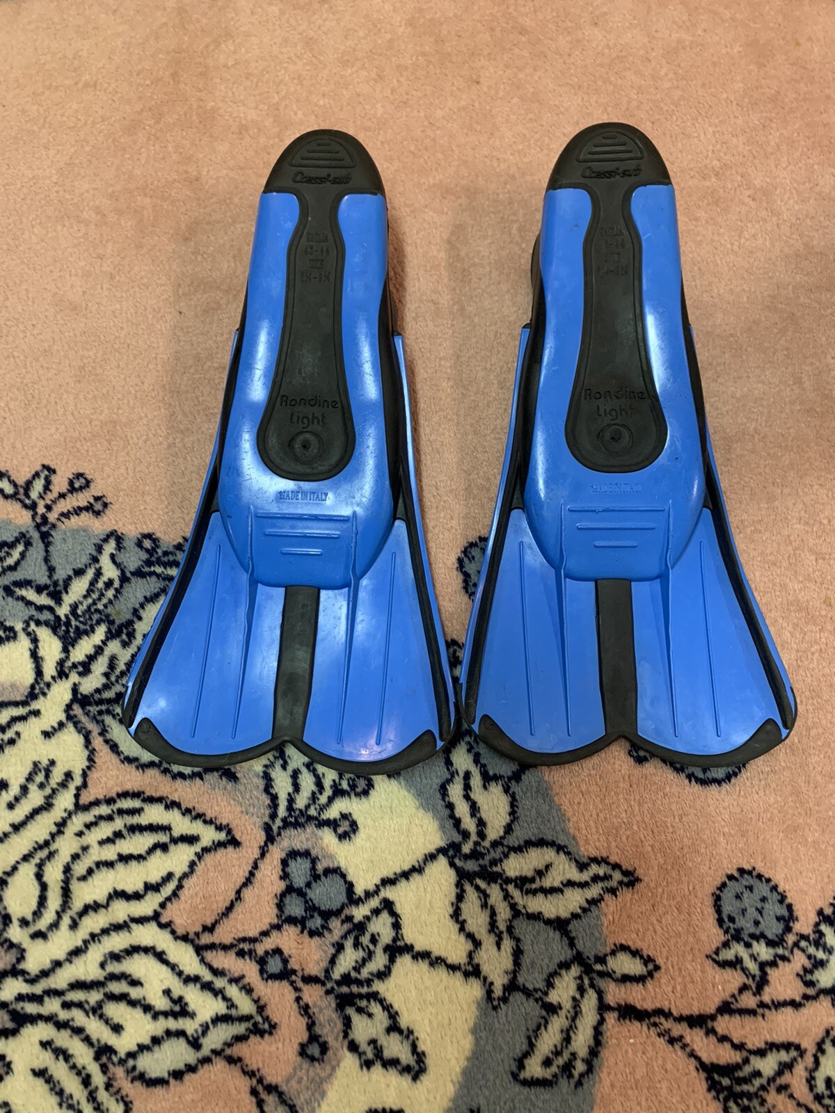 Cressi Swim Fins Size 8 1/2 9 1/2 eBay