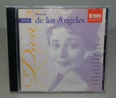 DIVA by Victoria De Los Angeles New CD Rossini Gounod Verdi Puccini Mascagni