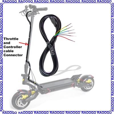 QS-S4 Display Cable Zero & Vsett   Connect Controller Throttle Electric Scooter