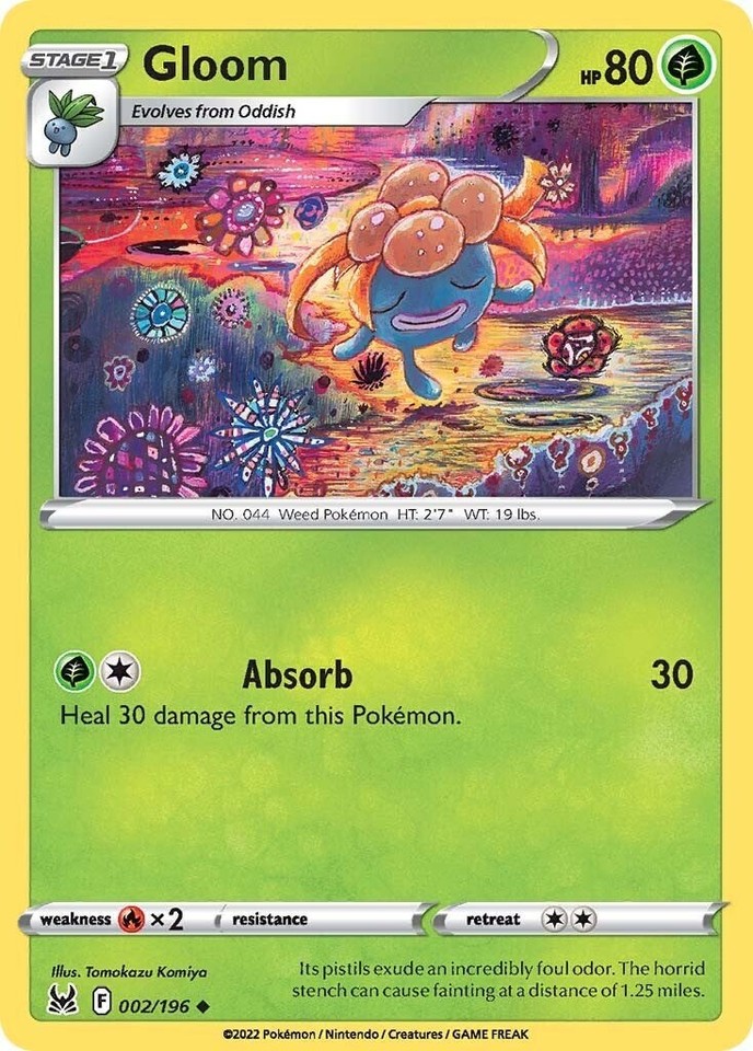 Gloom 002/196 Swsh11: Lost Origin - 1 of 1