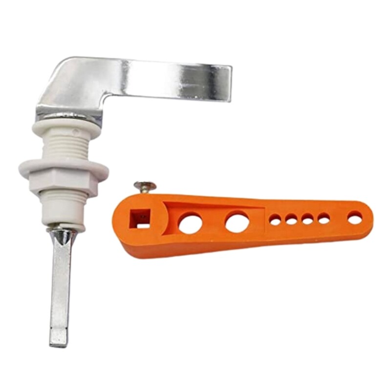 Toilet Flush Lever Alloy Finish Toilet Handle Wrench Fits Most Toilets eBay
