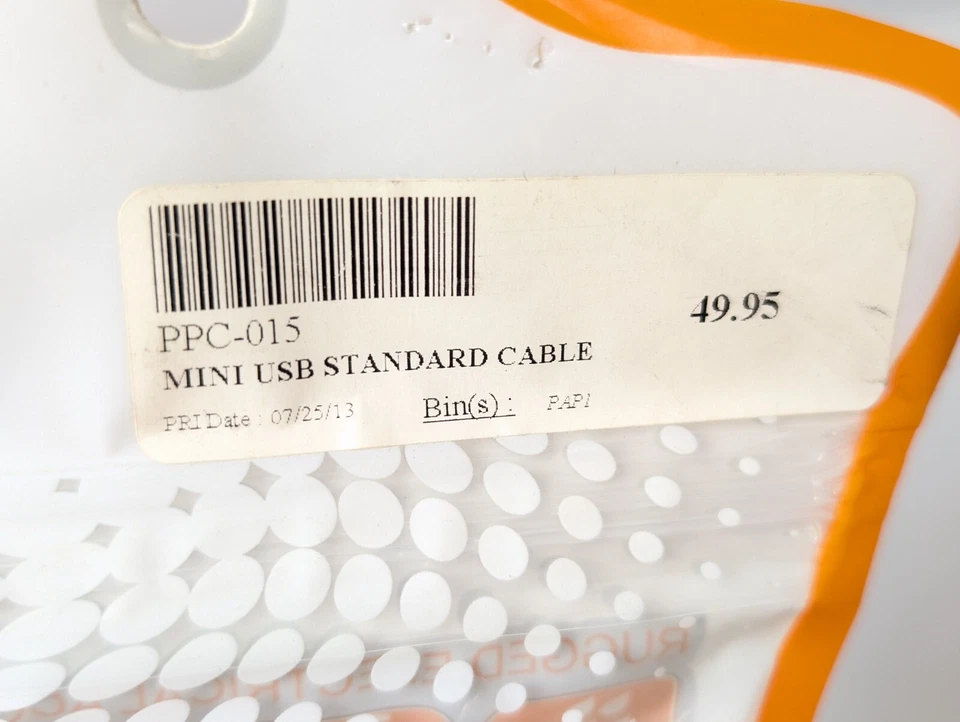 Powerlet PPC-015 Powerlet Standard to Mini USB Charging Cable w/ Right Angle - Image 2 of 4