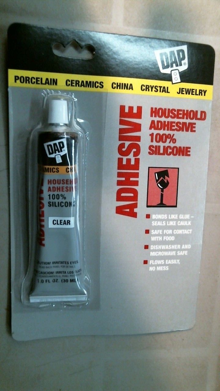 DAP 00698 Household Adhesive, 100% Silicone, FREE SHIPPING. Available Now for $10.00