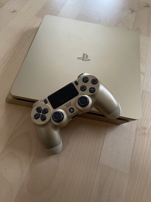 PlayStation 4 Gold Gebraucht inkl. 2 Spiele 500 GB Disc