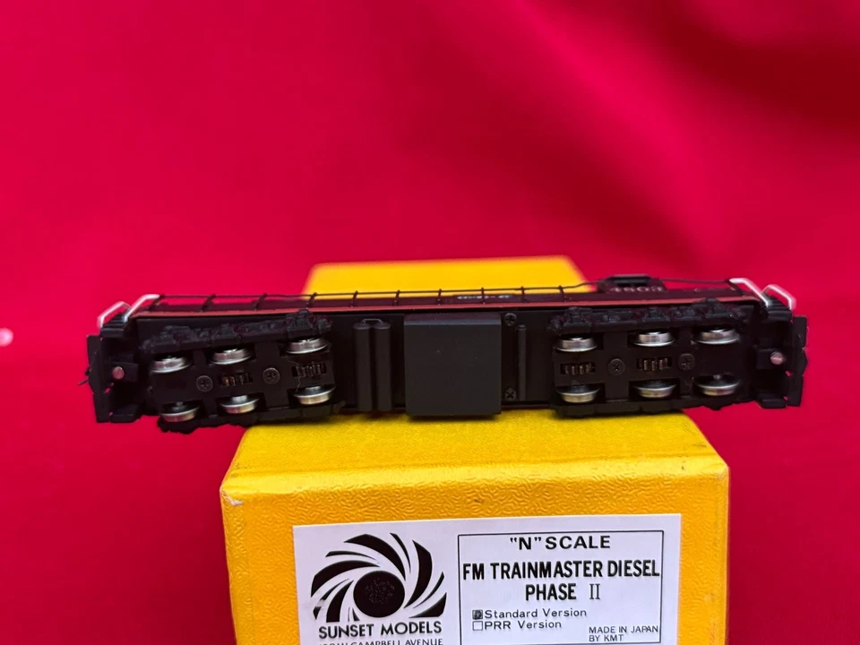 Sunset Models Brass N Scale Southern Pacific FM Trainmaster Factory Painted - Image 3 of 4