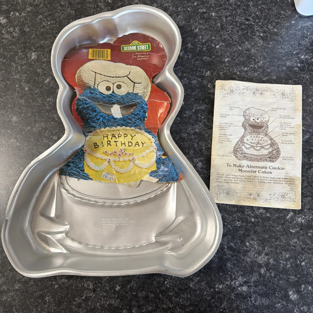 Cookie Monster Cake Pan for sale | eBay