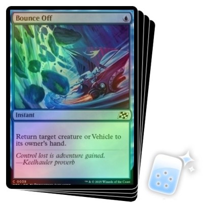 FOIL BOUNCE OFF X4 Aetherdrift DFT Magic MTG MINT CARD