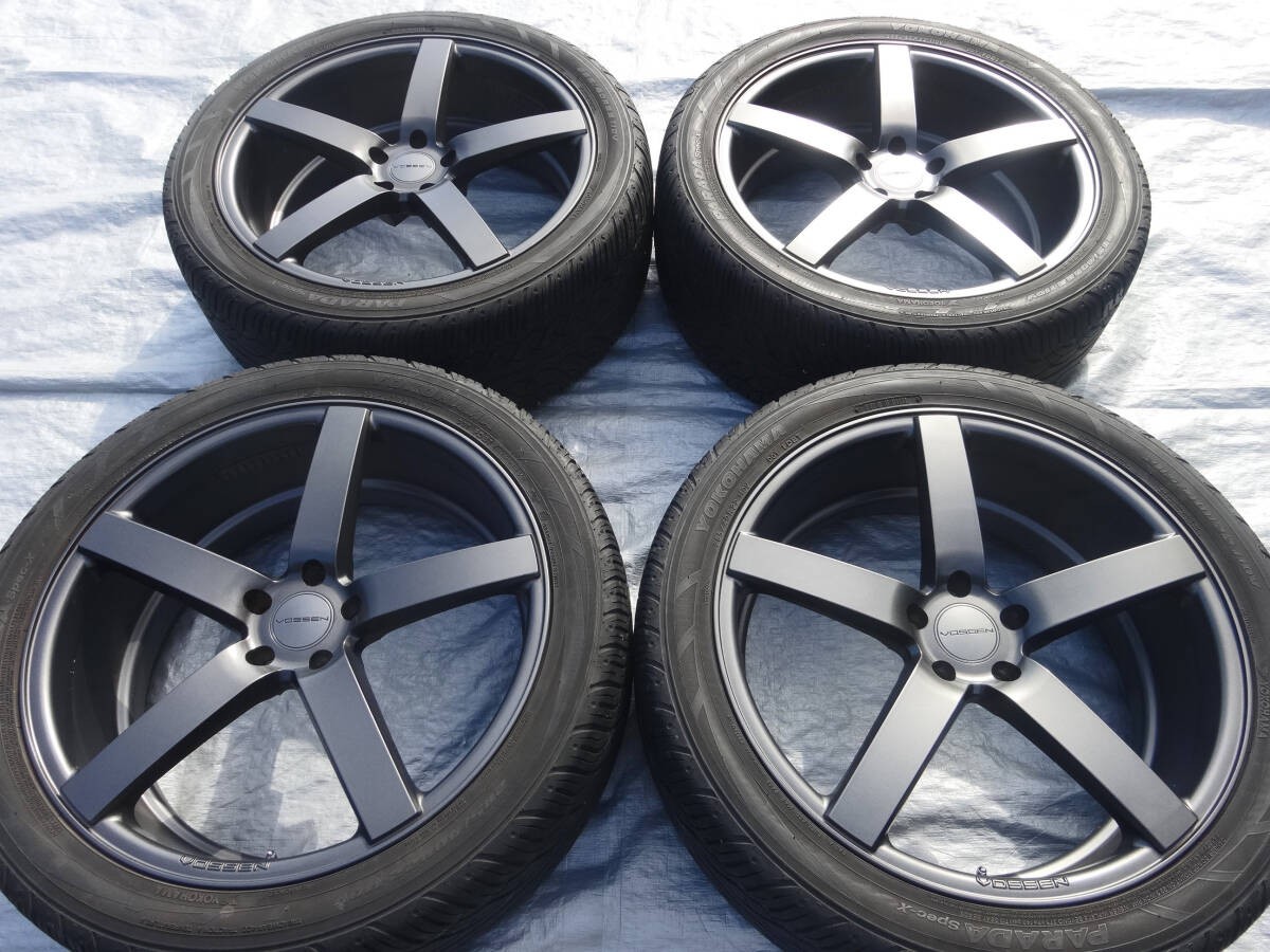 JDM Rare VOSSEN CV3-R 9J +30 22in PCD120 φ72.6 Yokohama
