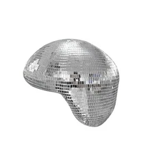 Melted Disco Ball Decor, Mirror Ball Aesthetic for Modern Home Living Room 