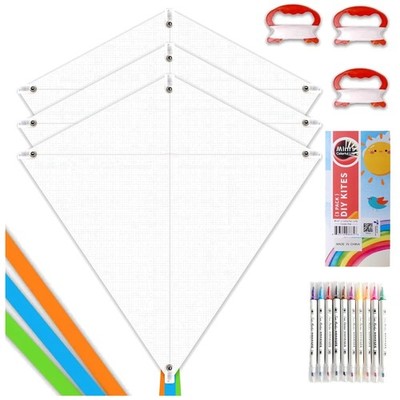Bulk Kite Making Kit - Create Your Own Artful Kites