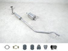 Auspuff SET Neu für Hyundai i10 I PA 1.2 78PS Mitteltopf Endtopf Anbauteile 