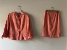 Donna Morgan Bright Beautiful 2 Piece Skirt Suit Career Office Size 10
