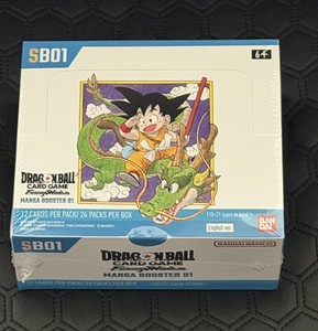 sb01 booster box Dragon Ball Super Card Game Fusion World Official SB01 Booster Box Unboxing! Foil