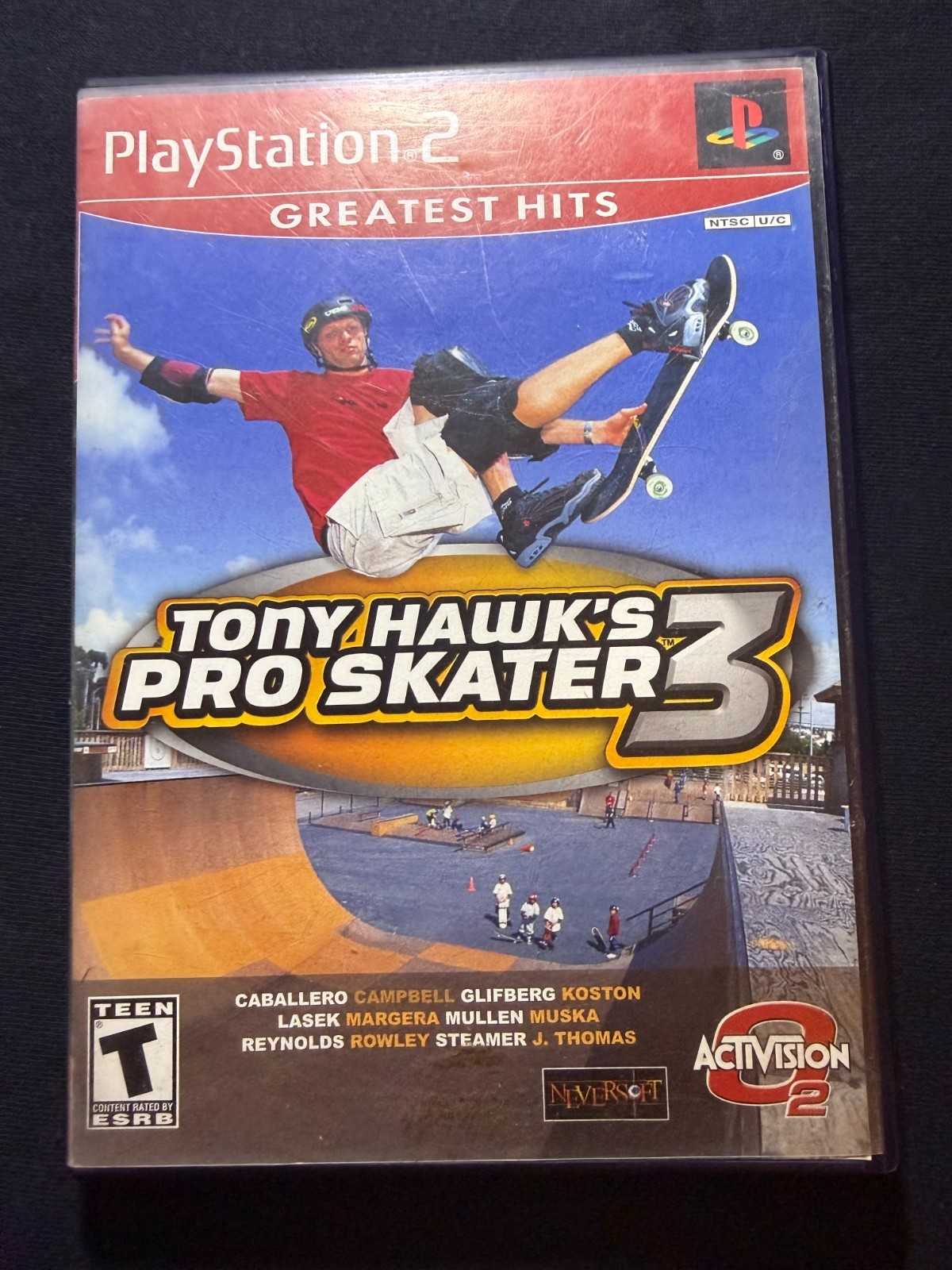 Tony Hawk's Pro Skater 3 ps2, TESTED, WORKS!! NO MANUAL, THPS