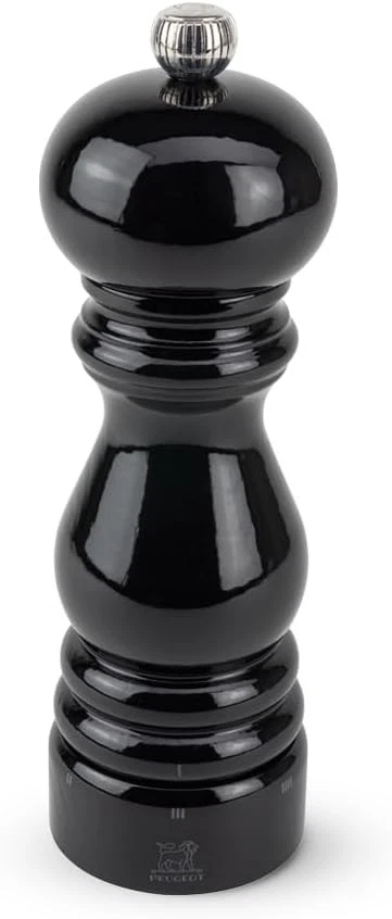 Peugeot 23706 Paris U'Select 7-Inch Pepper Mill, Black Lacquer