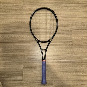 Used Prince GRAPHITE PRO XB MID PLUS Adult Tennis Racquet Royal Blue 4 5/8
