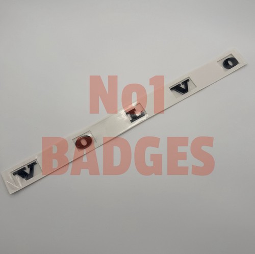 Volvo V90 D4 Set Glanz Schwarz Heck Emblem für Auto Heckklappe Buchstaben - Bild 2 von 4