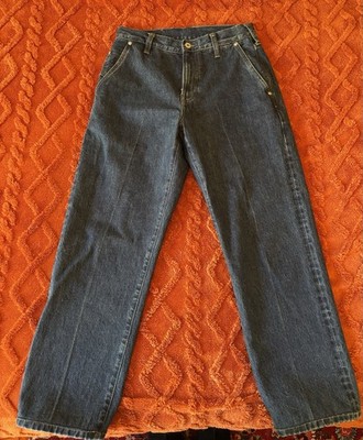 W&B Men's Selvedge Denim Pleated Jeans 100% Cotton 5-pocket.