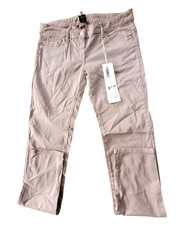 NWT Patrizia Pepe Italian Womens Sz 30 Khaki Jean Slacks Only for Stylish Girls