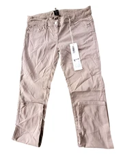 NWT Patrizia Pepe Italian  Womens Sz 30 Khaki Jean Slacks Only for Stylish Girls